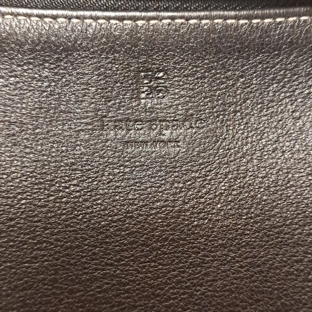 Kate Spade Classic Black Shoulder Bag Leather Made In Italy VINTAGE 1990'S Rare - Picture 4 of 13
